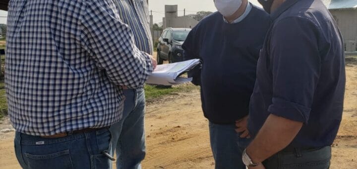 alt="La Criolla: CAFESG constató avances en la obra de agua potable"