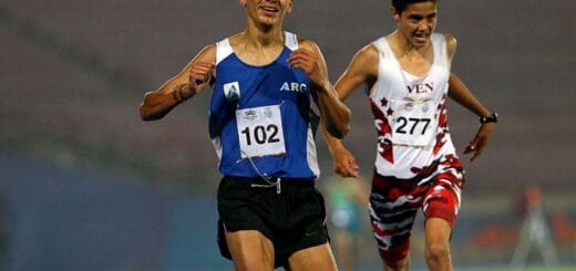 alt="Dylan van der Hock gana el oro suramericano en Santiago de Chile"