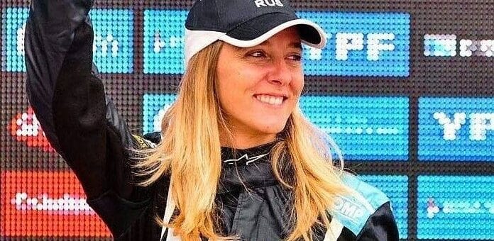 alt="la campeona del rally argentino nadia cutro"