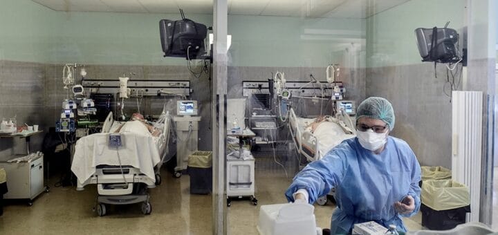 alt="preocupa la alta ocupación de terapia intensiva en Paraná"