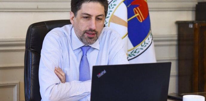 alt="El ministro de Educación de la Nación, Nicolás Trotta"