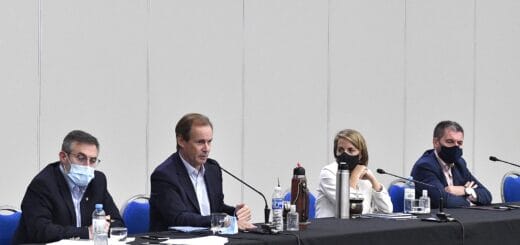 alt="Bordet con la Liga de Intendentes Justicialistas"