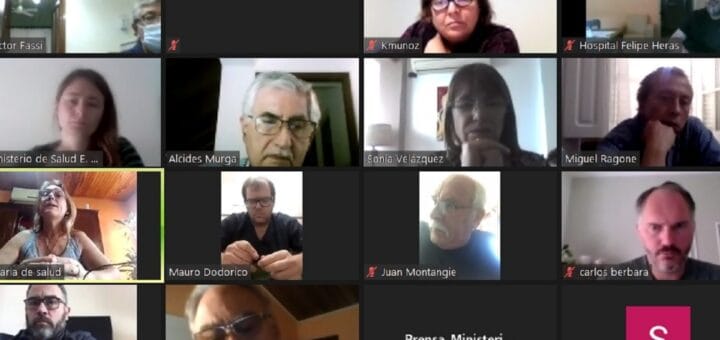 alt="En encuentro virtual, referentes públicos y privados de salud definieron nuevas estrategias de atención para pacientes Covid y no Covid en Concordia"