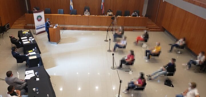 alt="En el primer Juicio por Jurados de Entre Ríos, el Jurado popular declaró culpable a Carlos Iván Caminos por el homicidio agravado de Milton Luna"