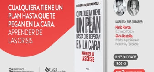alt="aviso de presentación del libro Cualquiera tiene un plan hasta que te pegan en la cara. Aprender de las crisis"
