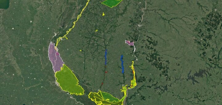alt="el mapa de Áreas Naturales Protegidas"