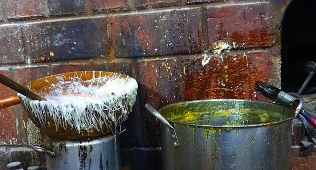 ált="pésima higiene en una cocina"