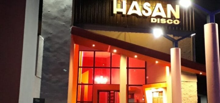 alt="frente de hasan disco en federal"