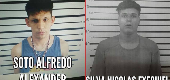 alt="foto de los dos presos fugados de la cárcel de Paraná"