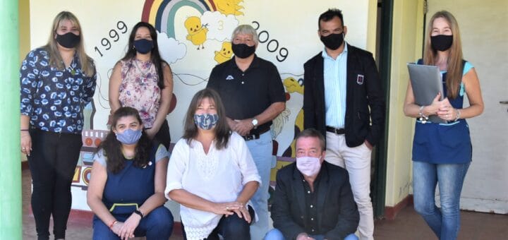 alt="En el CDI "Rincón de Luz" de Benito Legerén, la Municipalidad de Concordia dio inicio al ciclo lectivo 2021"