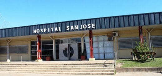 alt="frente del hospital San José de Federación"