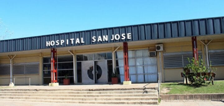 alt="frente del hospital San José de Federación"