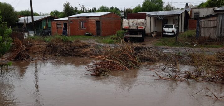 alt="anegamiento en un barrio"