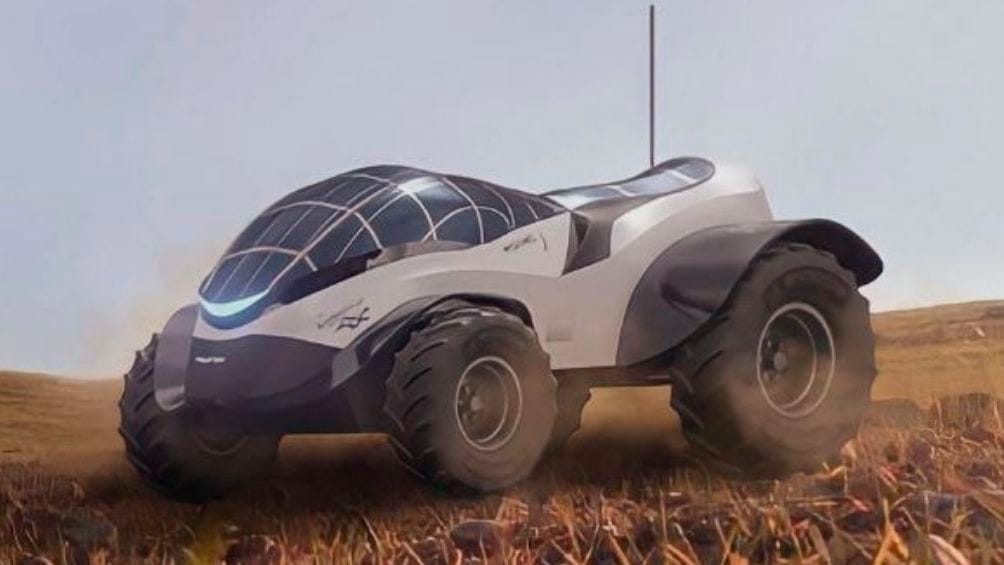 alt="en la fotografía puede verse el Huampa Serie II, uno de los tractores inteligentes para la agricultura"