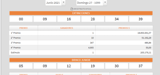 alt="en la imagen pueden verse los números ganadores del Brinco"