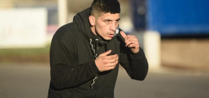 alt="Brian Arregui, representante del boxeo de Villaguay"