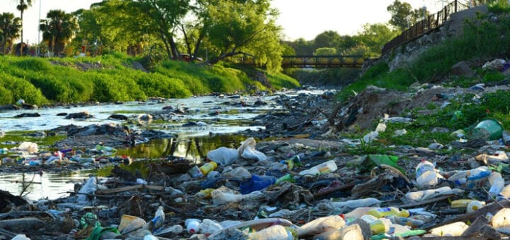 alt="Arroyo Antoñico, desembocadura al río Paraná"