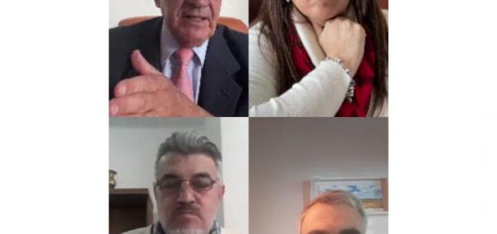 alt="Comerciantes de Concordia dialogaron con el embajador de la República Argentina en la República Oriental del Uruguay, Alberto Juan Iribarne y la Cónsul argentina en Salto (ROU), Carola Del Río"