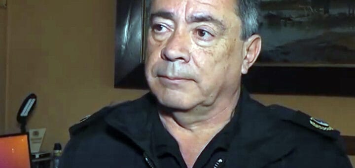 alt="Carlos Ayuto, jefe de Policía de Salto, consideró que el hallazgo del cuerpo descuartizado es un hecho sin precedentes"