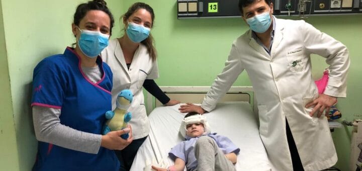 alt="El implante coclear bilateral le fue realizado a un niño de 4 años de la ciudad de Villaguay"