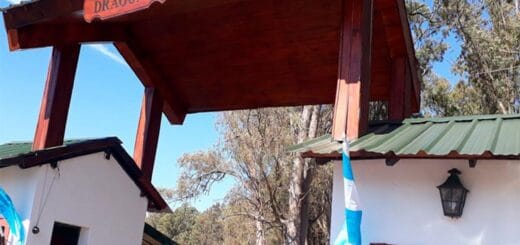 alt="El acceso a la unidad militar de Gualeguaychú"