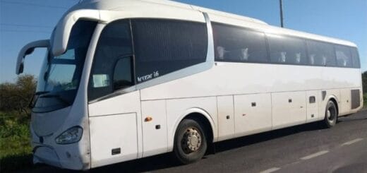 alt="El conductor del ómnibus estaba en total estado de ebriedad"