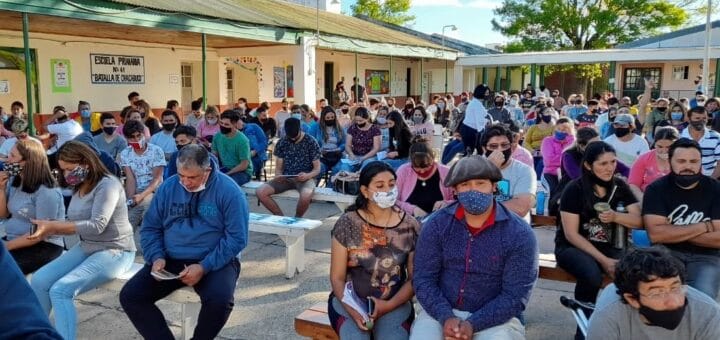 alt=" Participantes de la jornada de capacitación y educación vial realizada semanas atrás en en Osvaldo Magnasco"