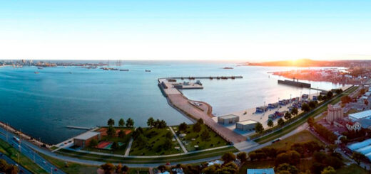 alt="En octubre de este año se realizó la presentación del pliego de licitación para la explotación de Puerto Capurro, en Uruguay, construido con el aporte de China"