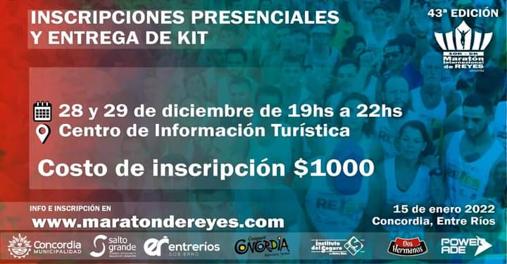 alt="mportantes premios estarán en juego en la Maratón Internacional de Reyes, que hoy y mañana tiene una inscripción a precio promocional"