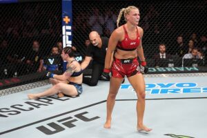 La peleadora de Concordia, Ailín Pérez, debutó en UFC