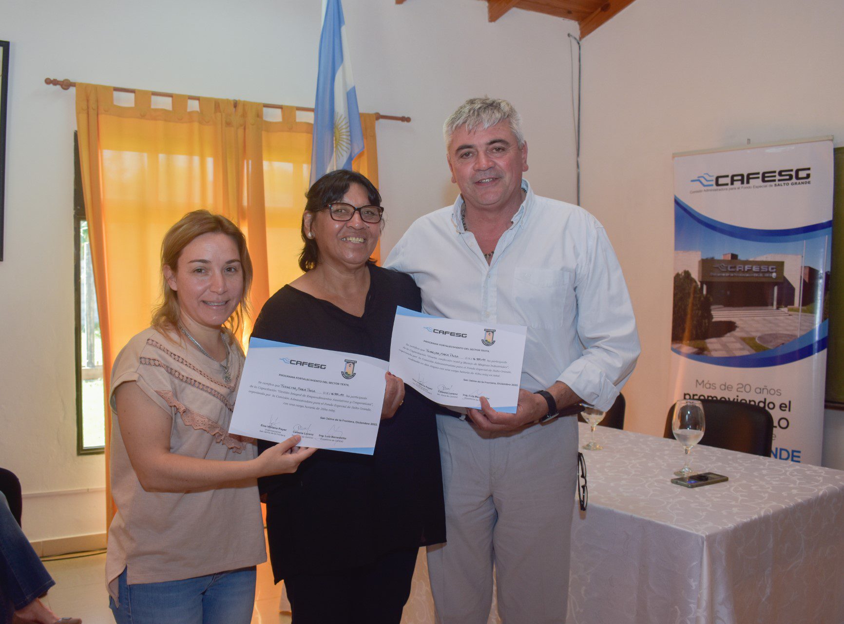 CAFESG cerró actividades en San Jaime de la Frontera