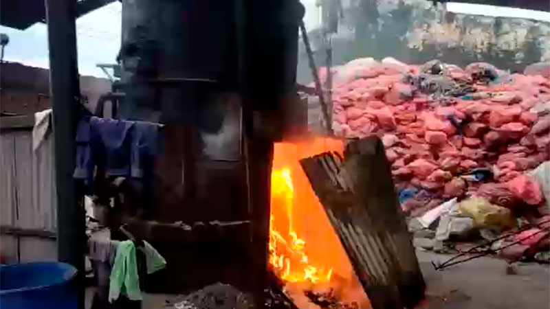 alt="Tras denuncias de vecinos,  clausuraron en Concordia el horno de Horizonte Gases, empresa que quema residuos patológicos"