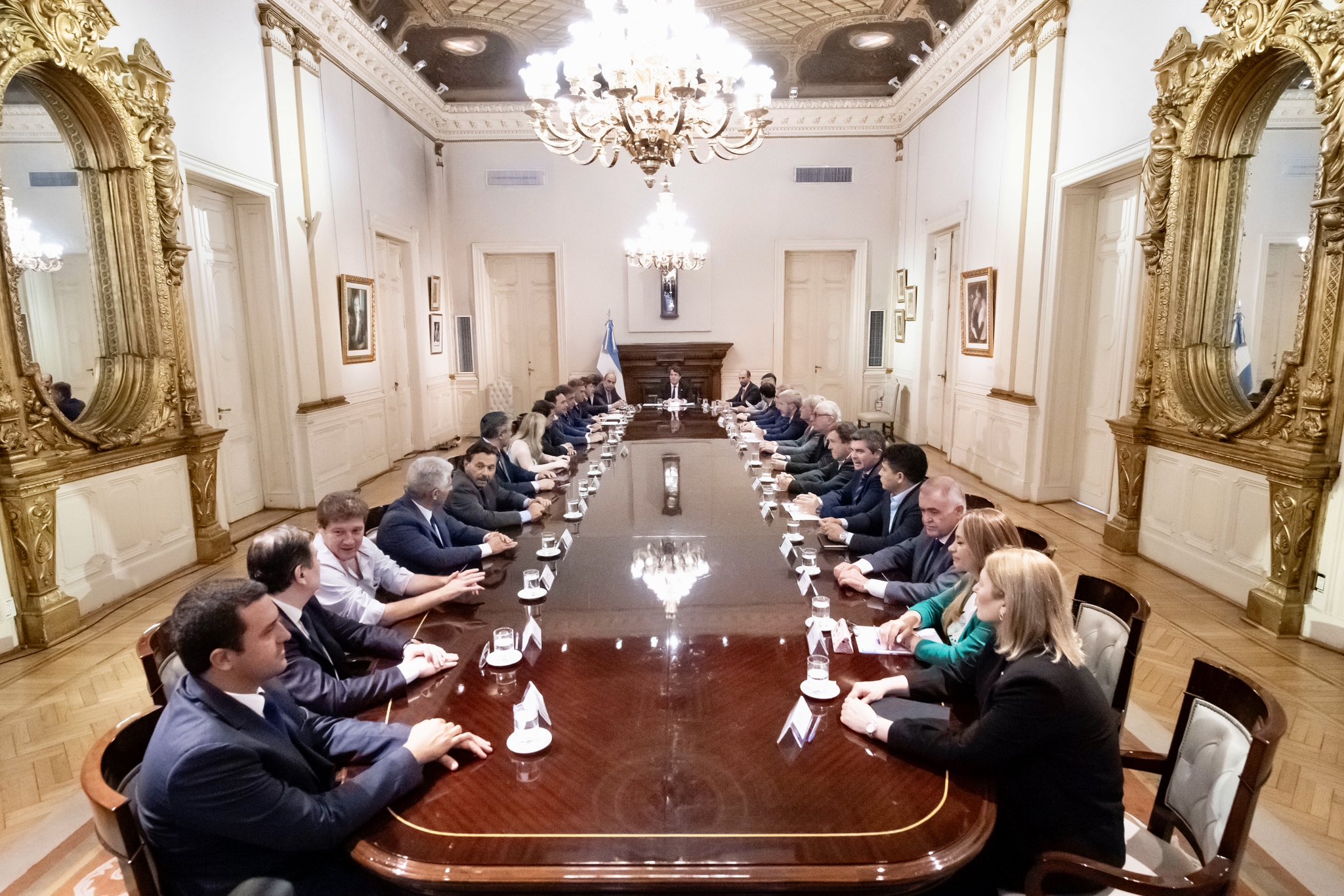 Para Frigerio, se definió un esquema “de cara al Pacto de Mayo”