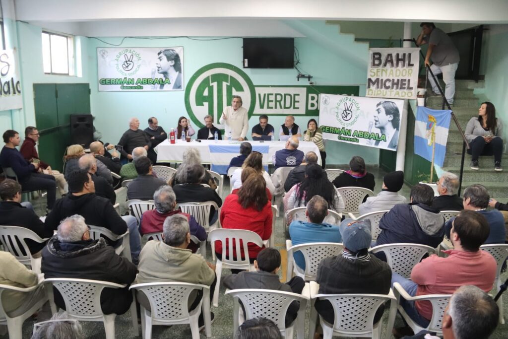 alt="La Agrupación Germán Abdala apoya a Bahl y Michel de cara a las legislativas. Llaman a la unidad del peronismo"