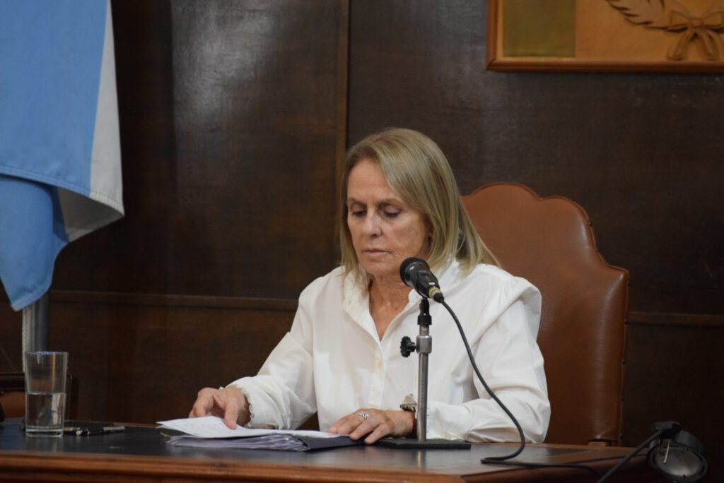 alt="La viceintendente Magdalena Reta de Urquiza explicó qué se busca con la reorganización municipal en Concordia"
