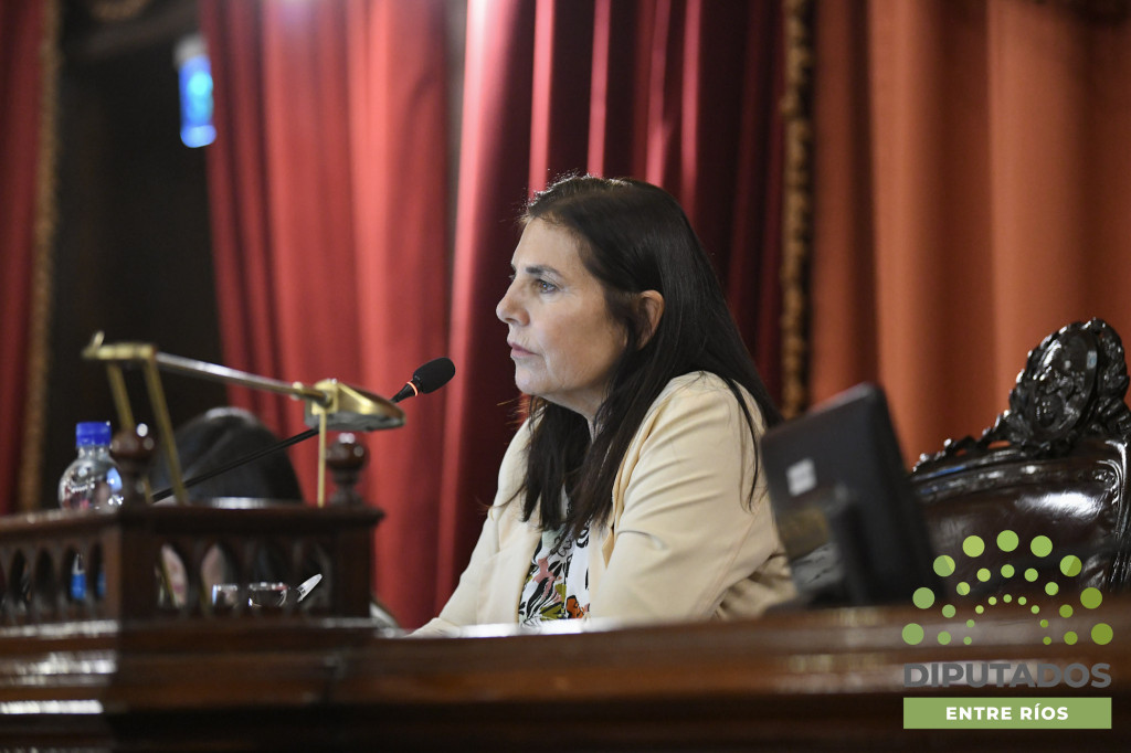 alt="la diputada Gabriela Lena"