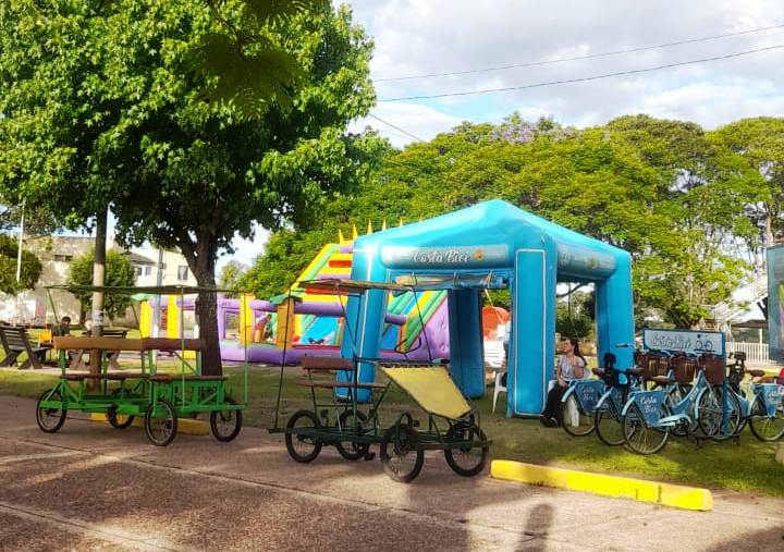 alt="Novedad en la Costanera de Concordia: regresaron los paseos en bicicleta y hay nuevos cuatriciclos"