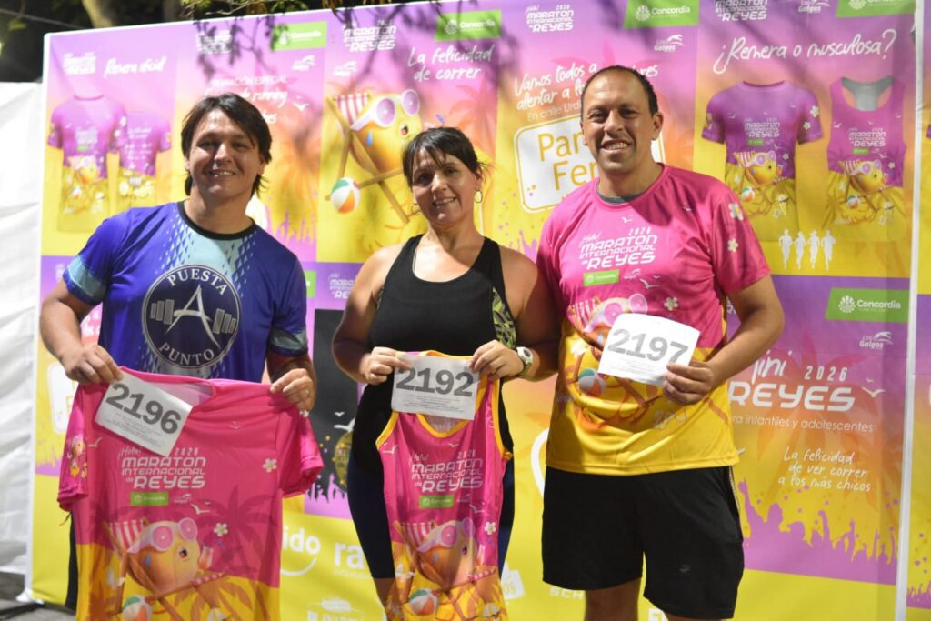 alt="Hoy es el último día de entrega de kits para la la Maratón de Reyes 2026 en Concordia"