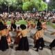 alt="Baile folclórico en la inauguración del Ciclo Concordia se Encuentra ante el público local"