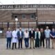 alt="Autoridades sanitarias y de Cafesg en el Hospital Urquiza"