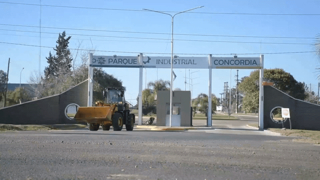 alt="calles del Parque Industrial que serán afectadas por el corte de luz en Concordia"