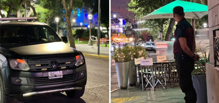 alt="Patrullaje preventivo de la Subsecretaría de Seguridad Ciudadana en el marco de la ordenanza de cuidacoches en Concordia"