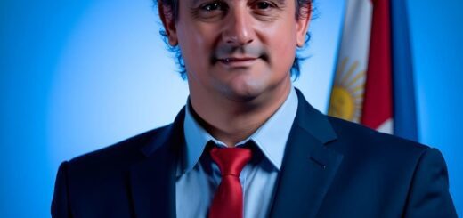 alt="Ricardo Bravo, intendente de Federación"