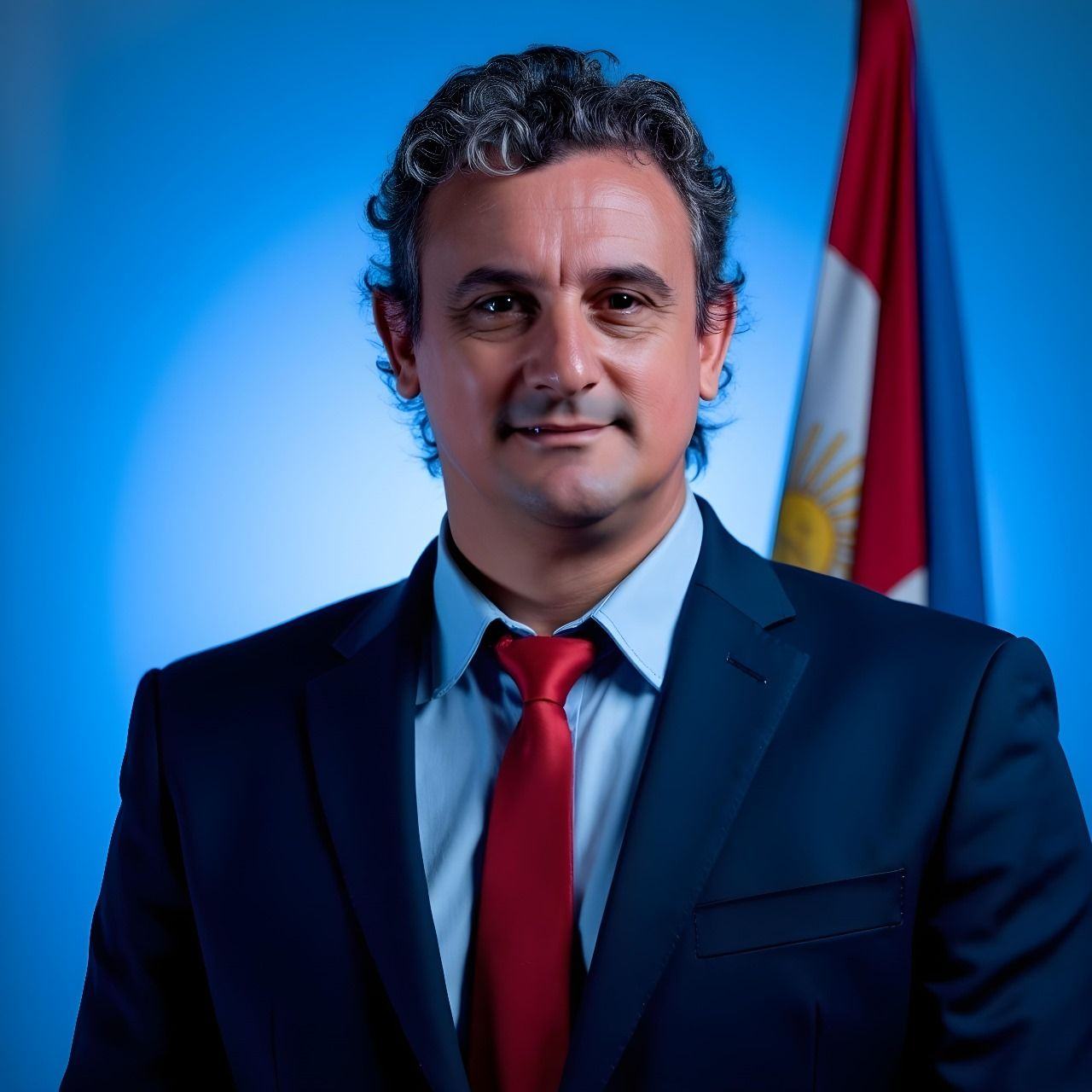 alt="Ricardo Bravo, intendente de Federación"