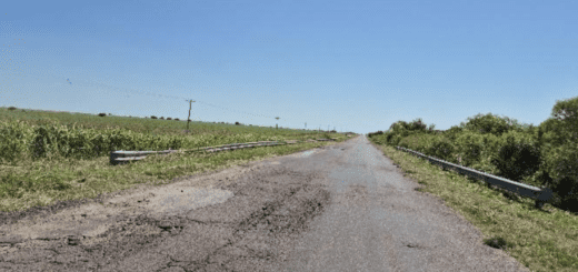 alt="Rutas provinciales 1 y 2 Entre Ríos BID: pavimento deteriorado en el corredor del norte entrerriano"