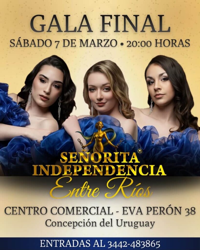 alt="Llega la gran final de Señorita Independencia Entre Ríos este 7 de marzo en Concepción del Uruguay"