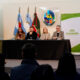 alt="Panel de autoridades locales con Silvina Ovelar, Francisco Azcué, Magdalena Reta de Urquiza y Mauricio Rey en el lanzamiento del Concejo Deliberante Juvenil 2026"
