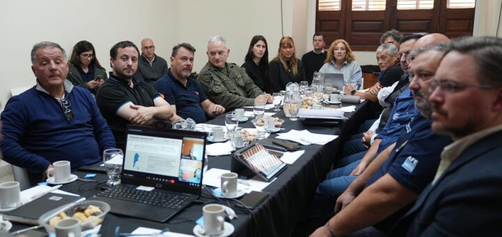 alt="Mesa Federal de la que participó Entre Ríos como preparación para afrontar El Niño 2026"