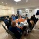 alt="Autoridades de seguridad y educación reunidas por el protocolo de amenazas en escuelas de Entre Ríos"
