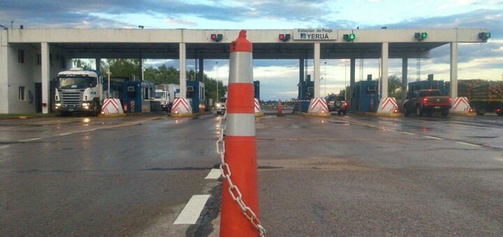 alt="Estación de peaje Yeruá en Entre Ríos donde se aplica el aumento de peajes en Ruta 14"